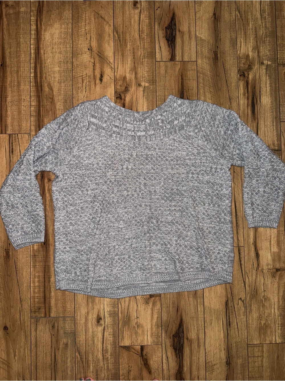 Light gray sweater